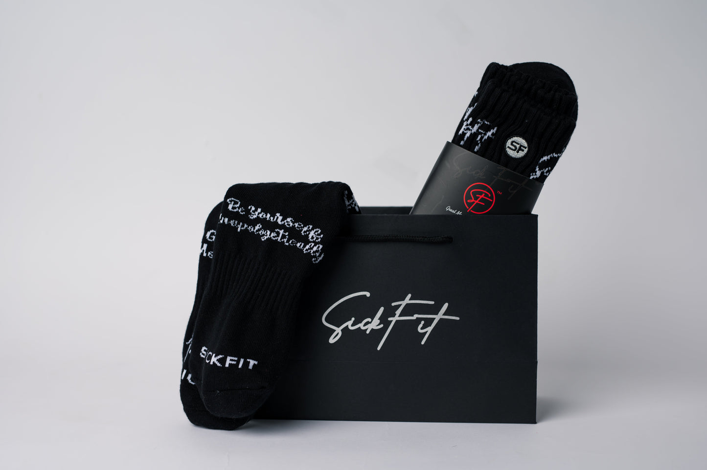 SickFit Slouch Socks- Black