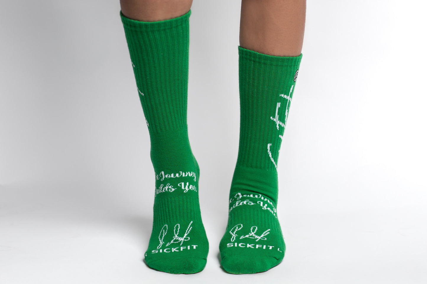 SickFit Signature Collection Socks- Lucky Green