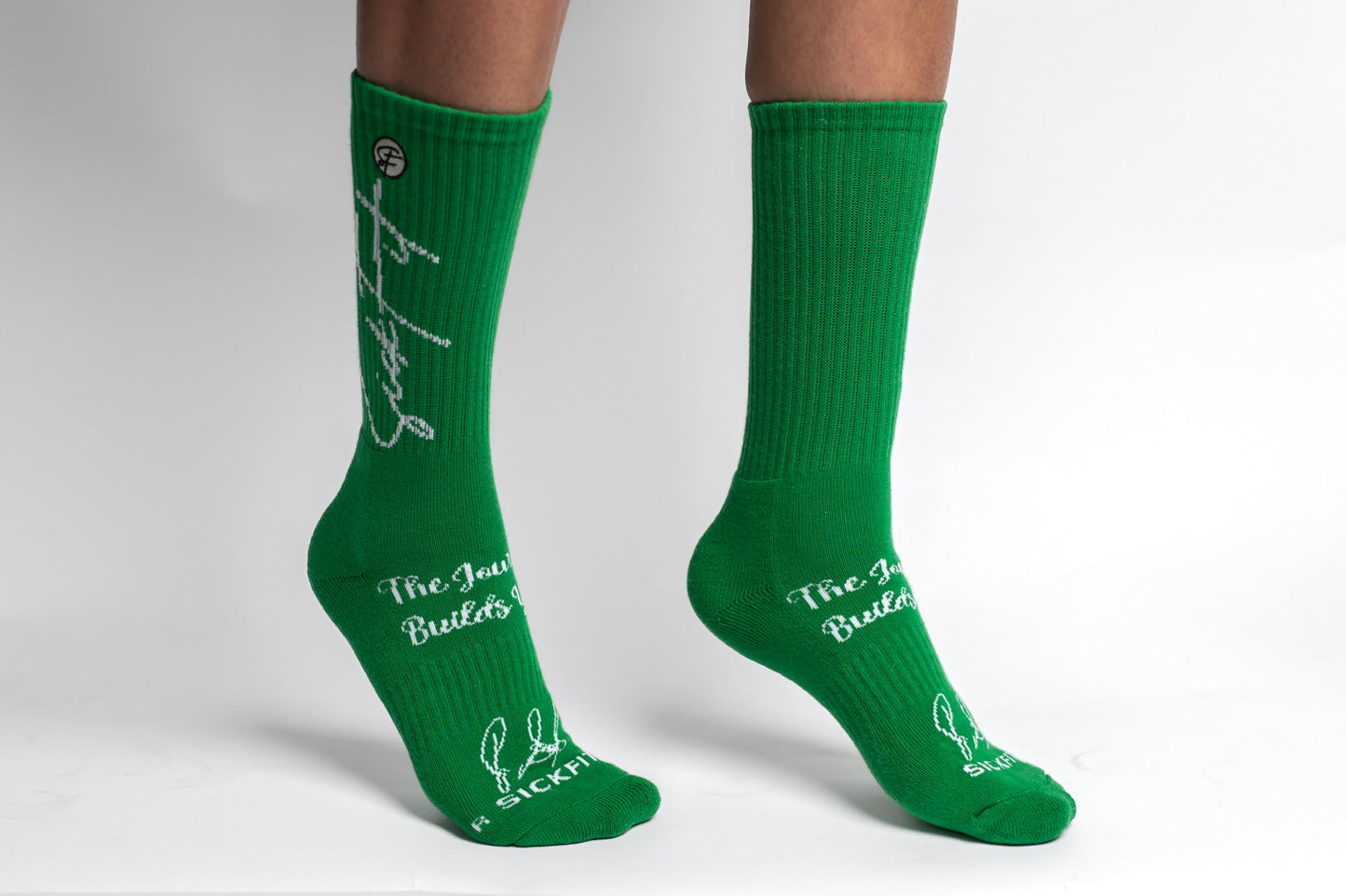 SickFit Signature Collection Socks- Lucky Green
