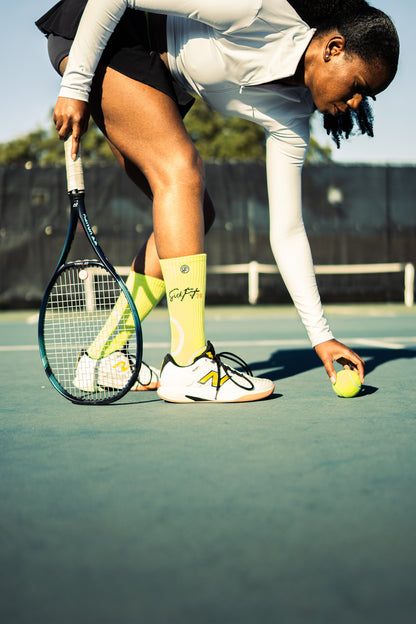 Tennis Compression Crew Socks – 3-Pack