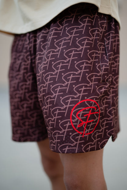 SickFit Shorts- Dark Brown