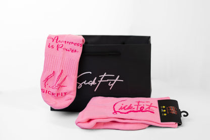 SickFit Awareness is Power Socks (BCA)