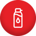 <b>Custom-built 450ml soft flask</b> compresses as you drink to reduce movement and deliver fast, leak-resistant hydration.