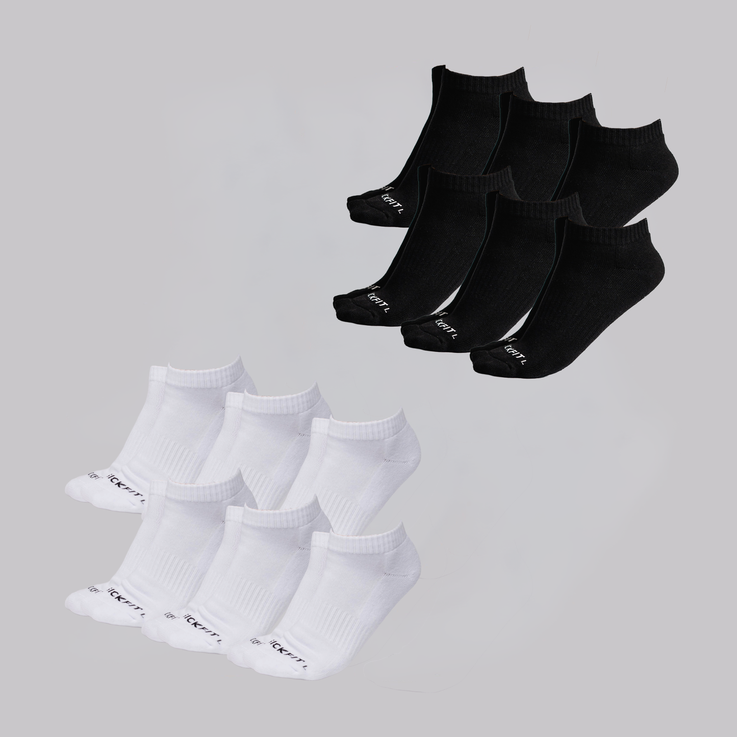 12- Pack - SickFit Essential Ankle Compression Socks Performance Set