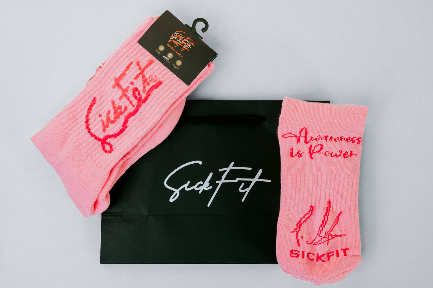 SickFit Awareness is Power Socks (BCA)