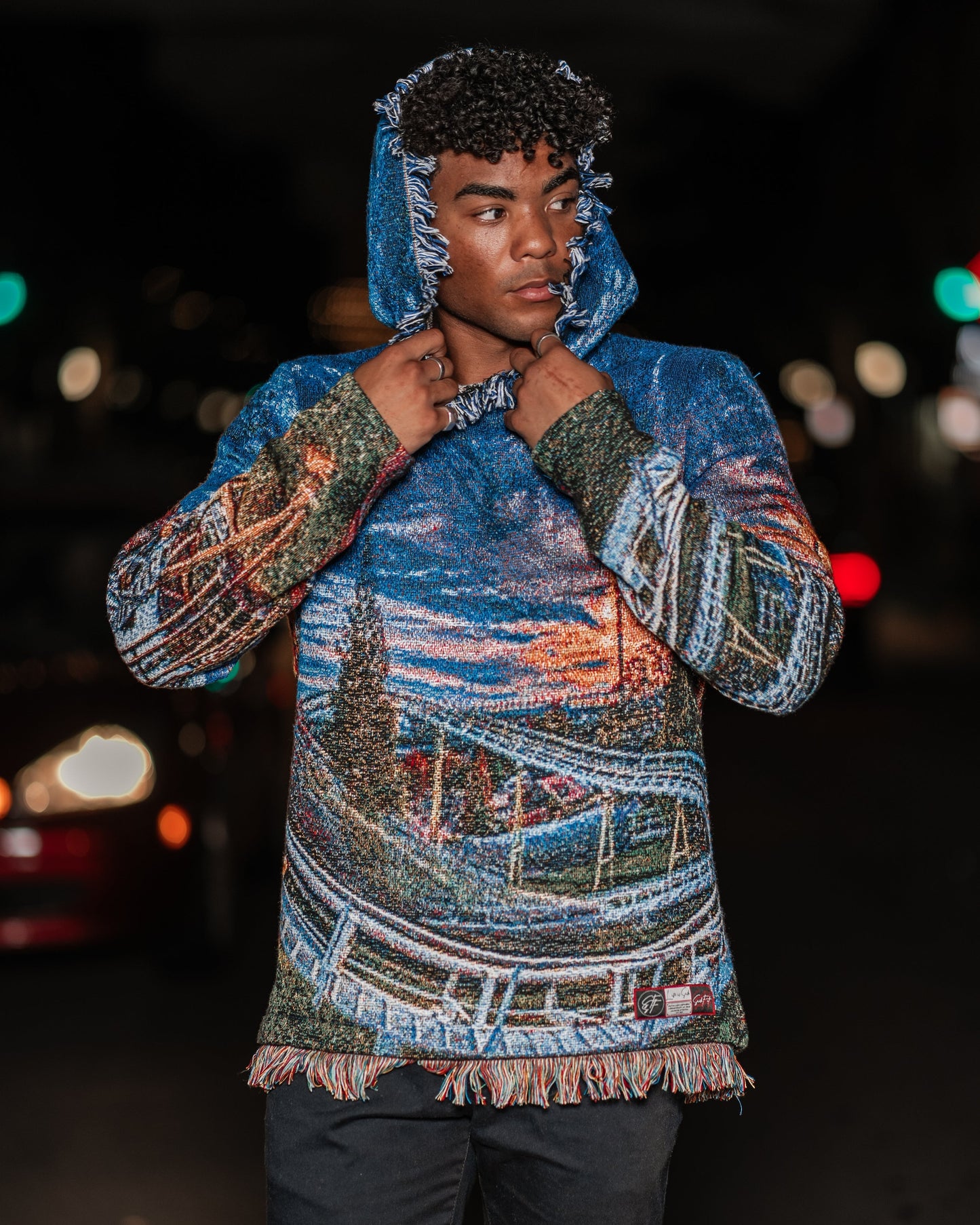 SickFit Coasting in Sickness Tapestry Hoodie