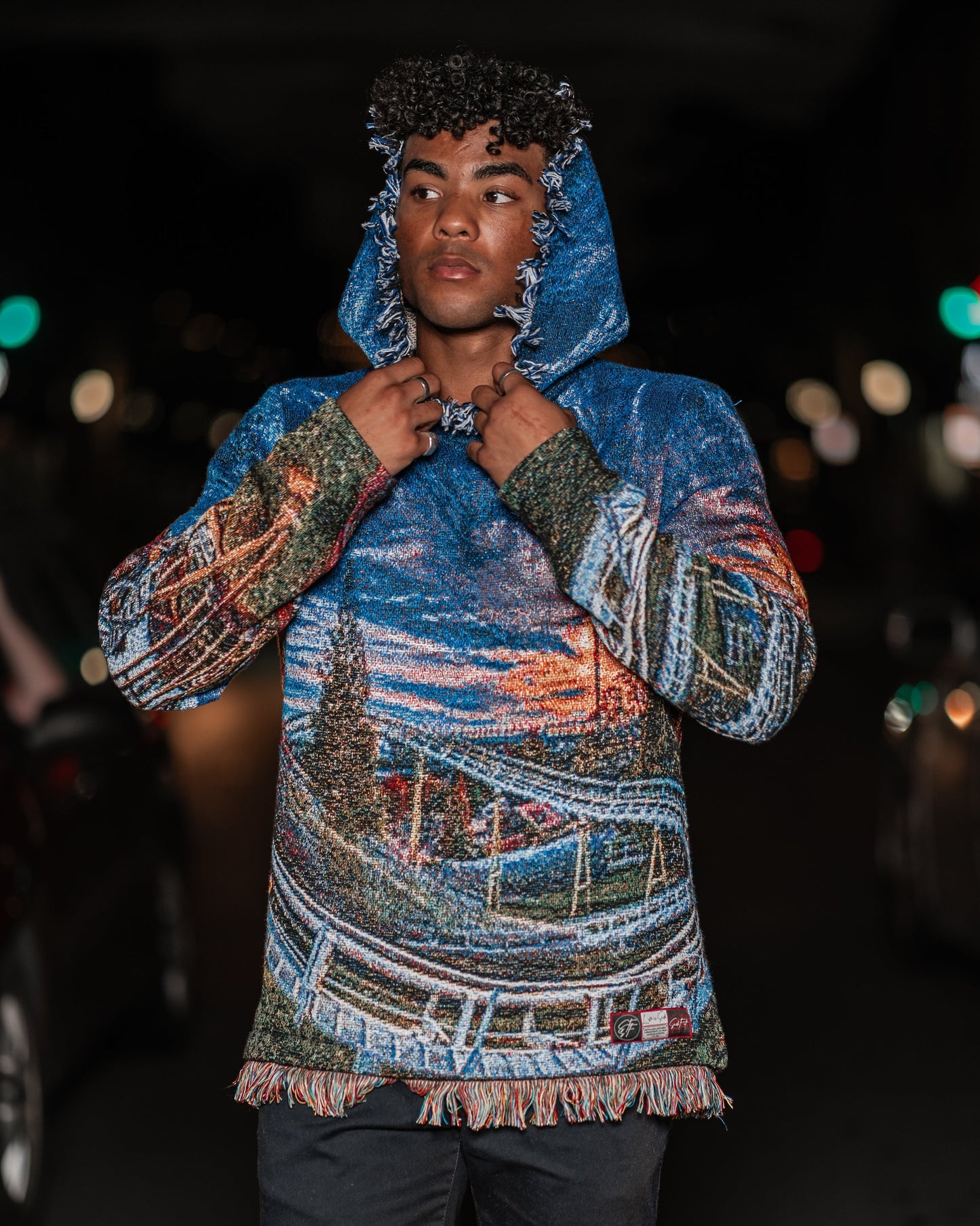 SickFit Coasting in Sickness Tapestry Hoodie