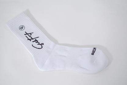 SickFit Classic Socks- White