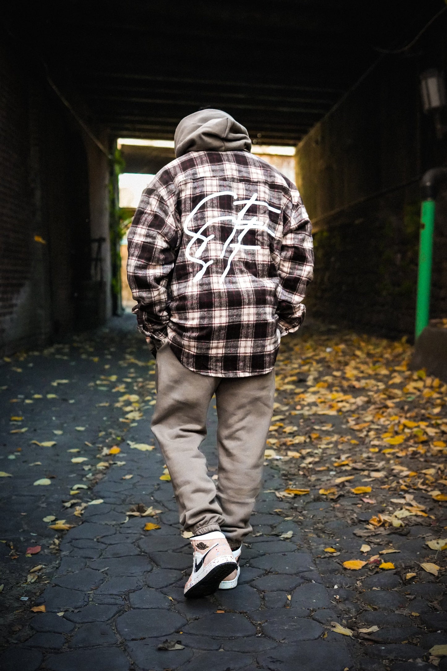 SickFit Flannel Jacket- Brown