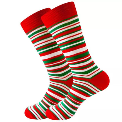 Jingle Stripe Delight Socks