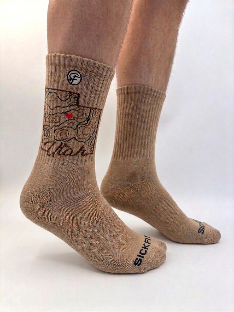 SickFit Utah Compression Socks -  Limited Edition Performance Crew