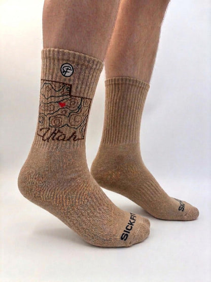 SickFit Utah Compression Socks -  Limited Edition Performance Crew