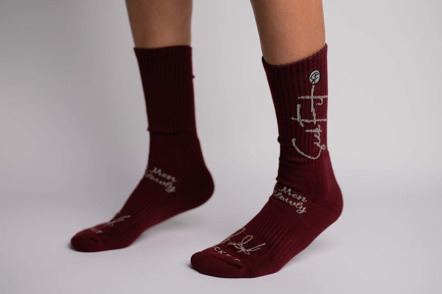 SickFit Classic Socks- Maroon