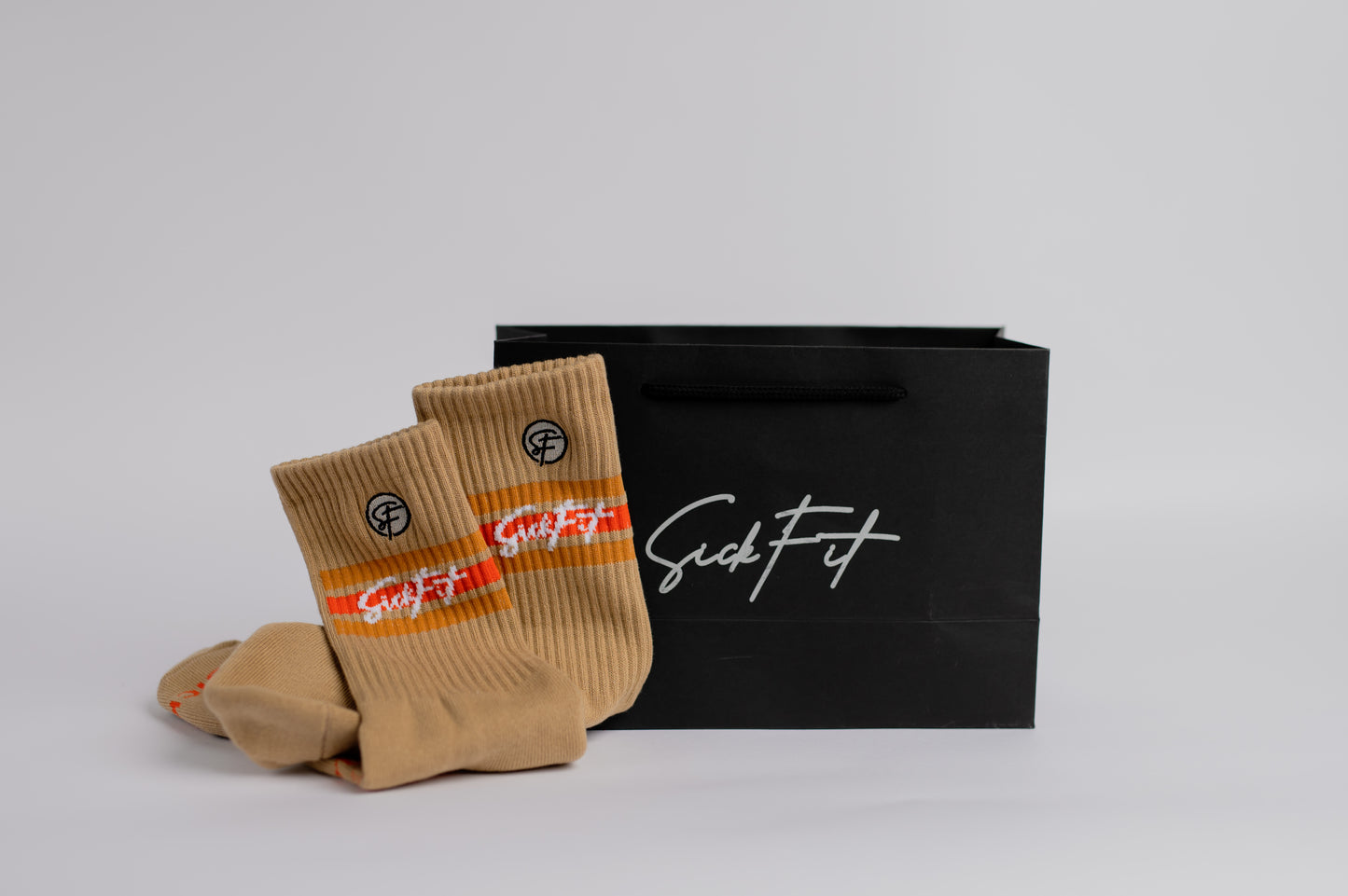 SickFit Stripe Socks- Desert Sand