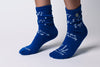 SickFit Slouch Socks- Blue