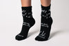 SickFit Slouch Socks- Black