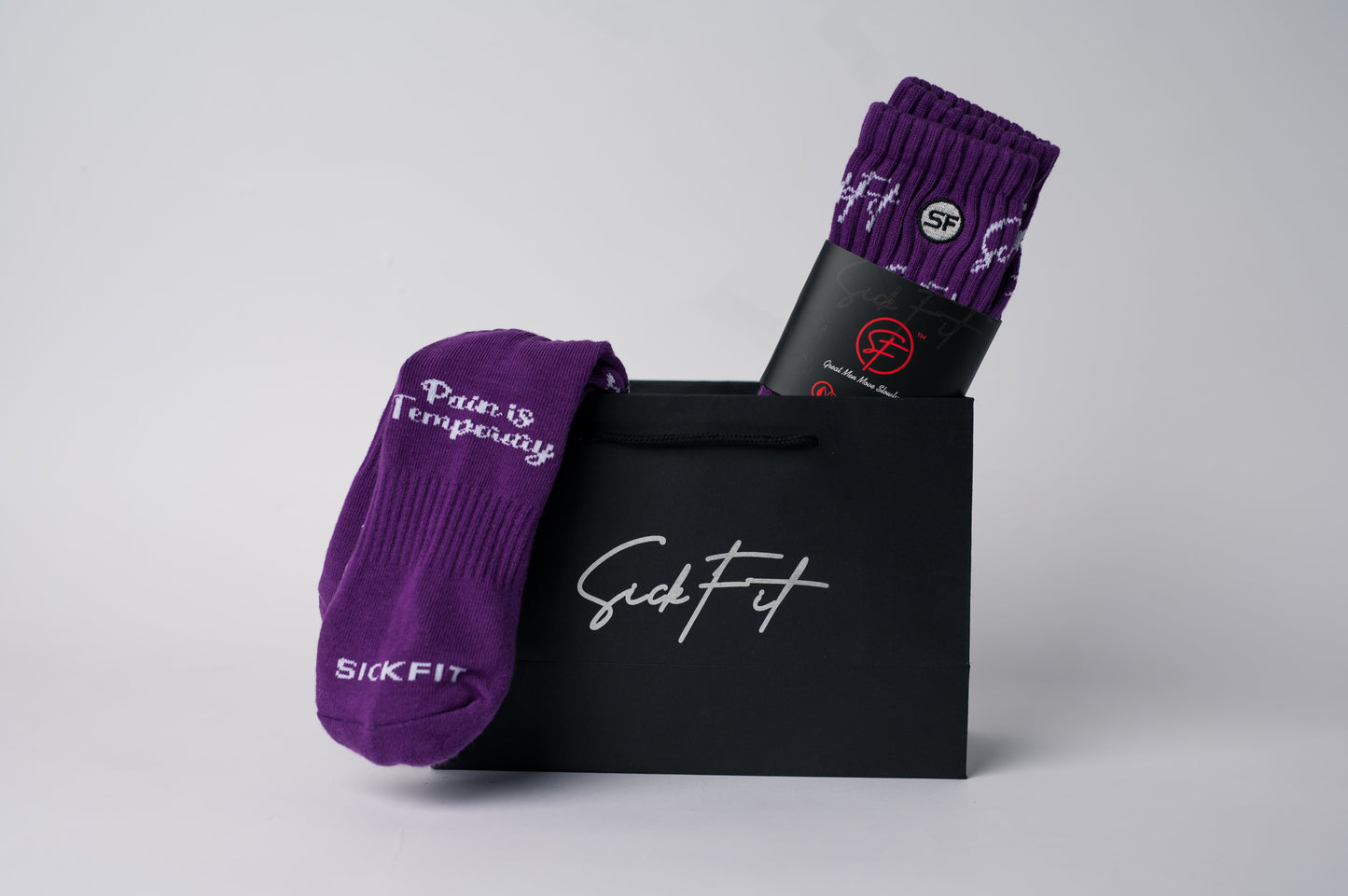 SickFit Pride Slouch Socks- Purple