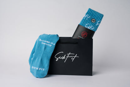 SickFit Pride Slouch Socks- Teal