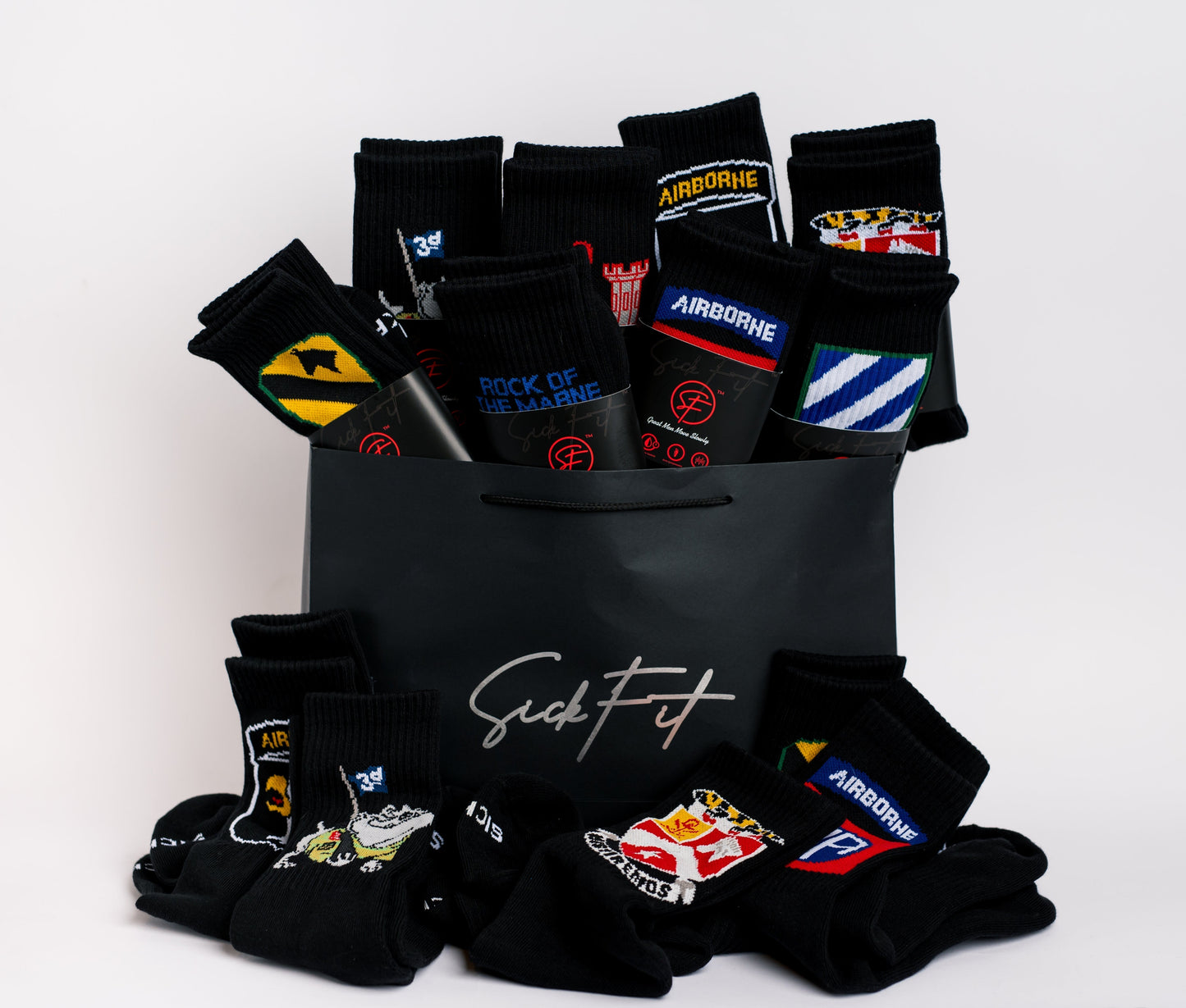 SickFit Mil Socks- 3ID Rocky