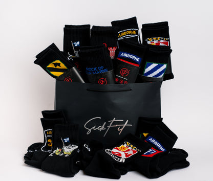 SickFit Mil Socks- 82nd Airborne Division