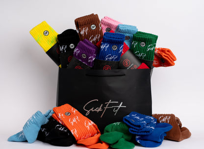 SickFit 10 Pack Slouch Pride Socks