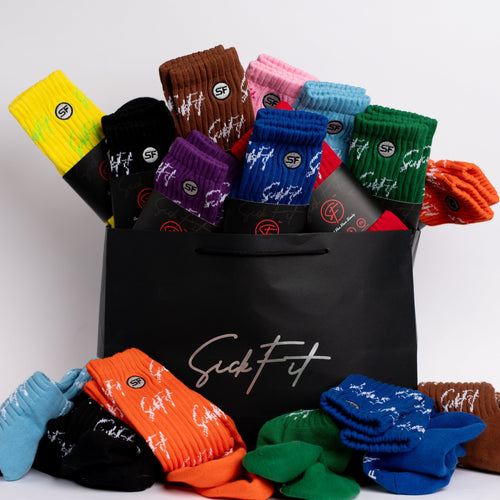 (1) 10-Pack  Slouch Compression Socks