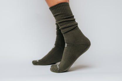 SickFit Olive Compression Boot Sock – 670-1 Compliant Performance Fit