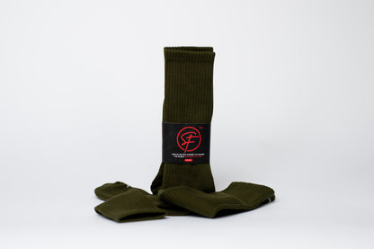 SickFit Olive Compression Boot Sock – 670-1 Compliant Performance Fit