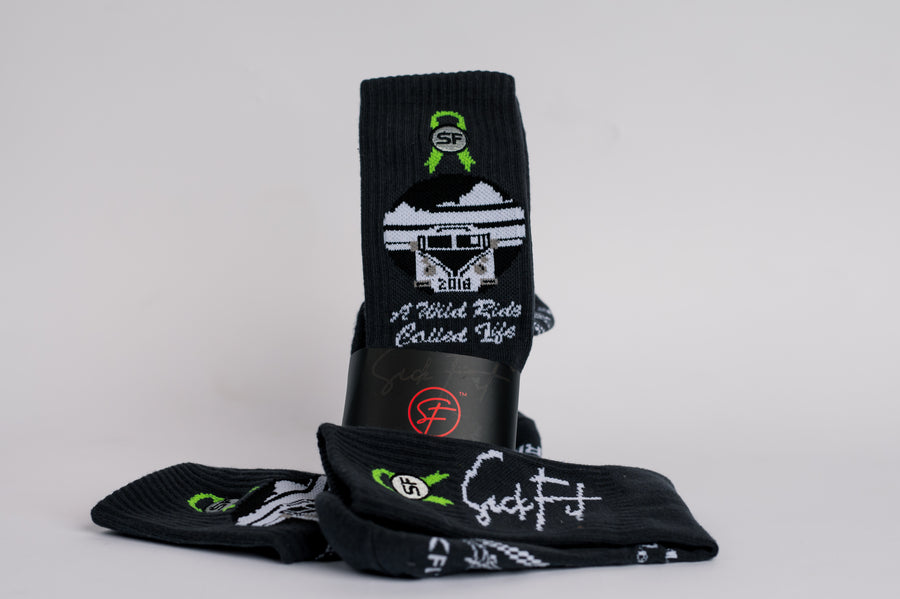 Sickfit "Wilde Ride Life Called Life" crew compression socks 
