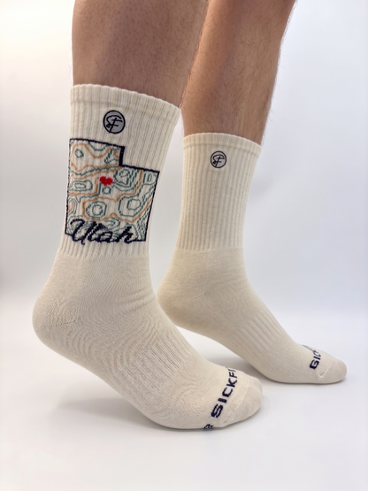 SickFit Utah Compression Socks -  Limited Edition Performance Crew