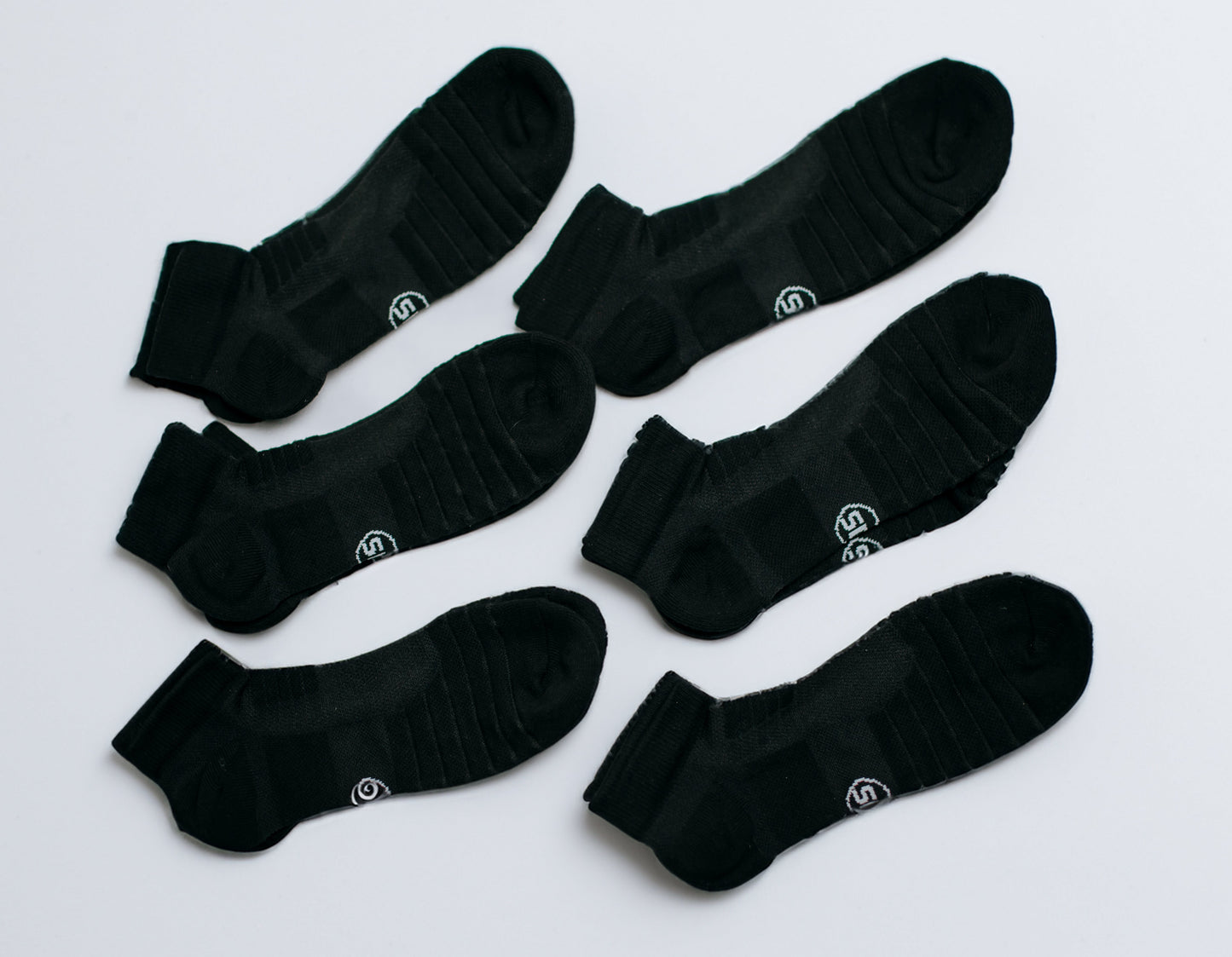 SickFit 6 Pack Soft Compression Ankle Socks