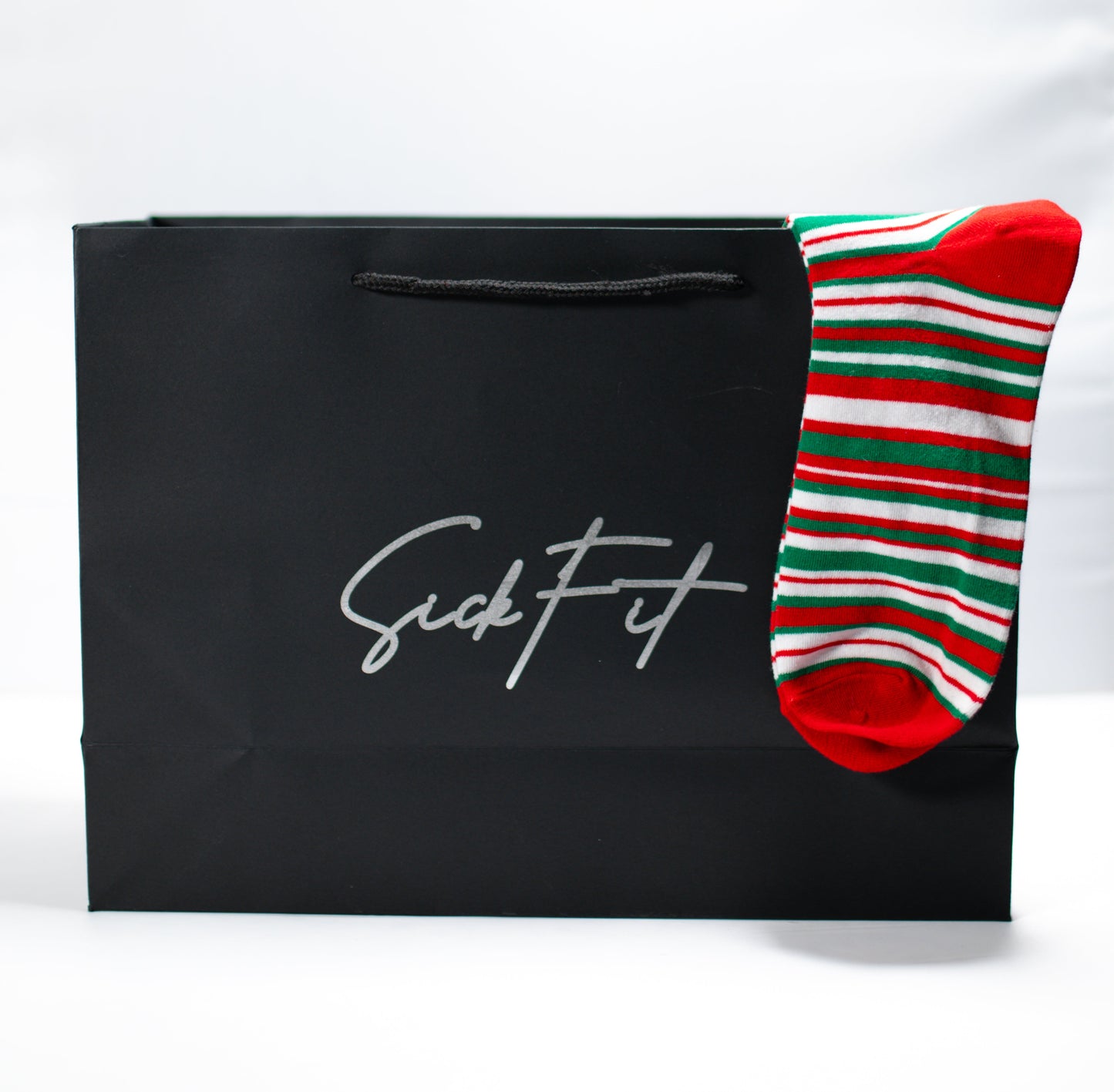 Jingle Stripe Delight Socks